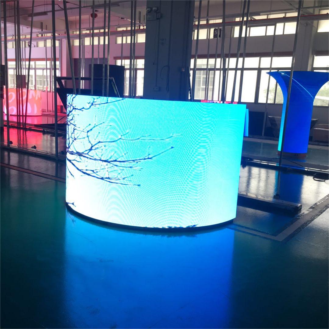 Indoor Flexible Soft LED Module Round Display Board