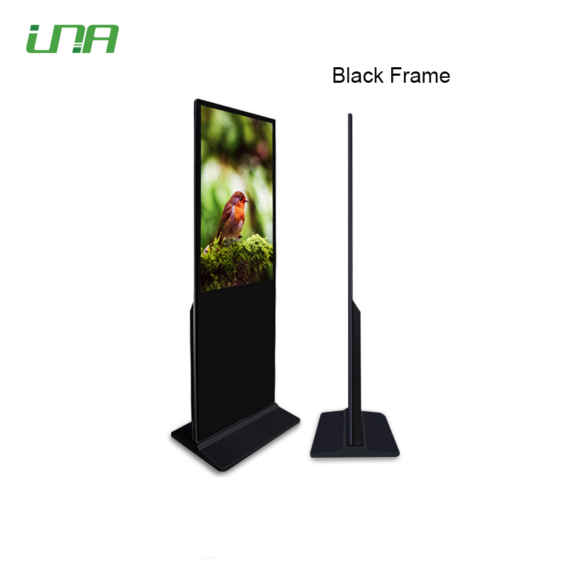 Iron base Single side 65'' LCD commercial display