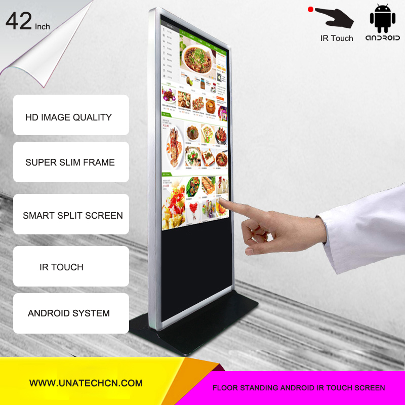 Shopping Malls Indoor Interactive Smart IR Touch screen
