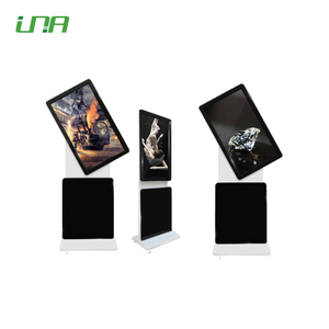 Automatically Rotation Standing LCD Advertising Video Totem Display