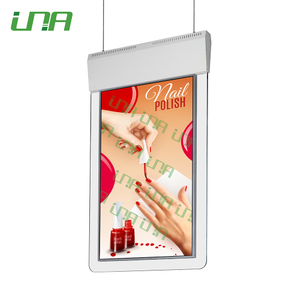 Indoor Hanging Glass double sided LCD digital display 