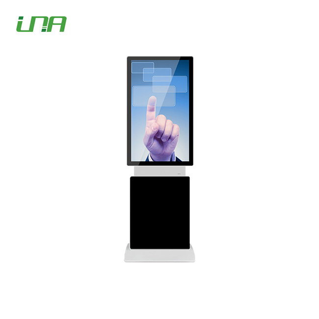 43'' Indoor Rotating Dual Screen LCD Video Display